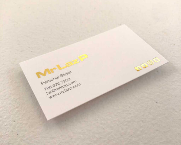 Foiled Business Cards - Image 6