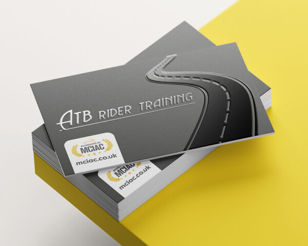 Raised Spot UV Business Cards - Image 2