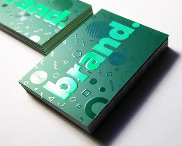 Raised Spot UV Business Cards - Image 3