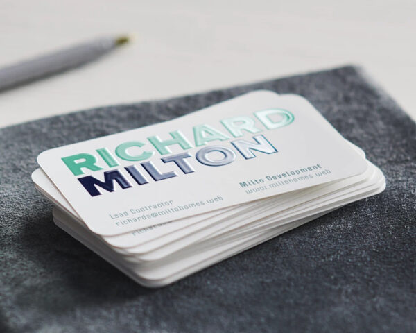 Raised Spot UV Business Cards - Image 7