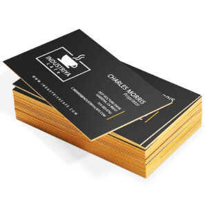 Colored Edge Business Cards