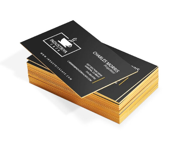 Colored Edge Business Cards