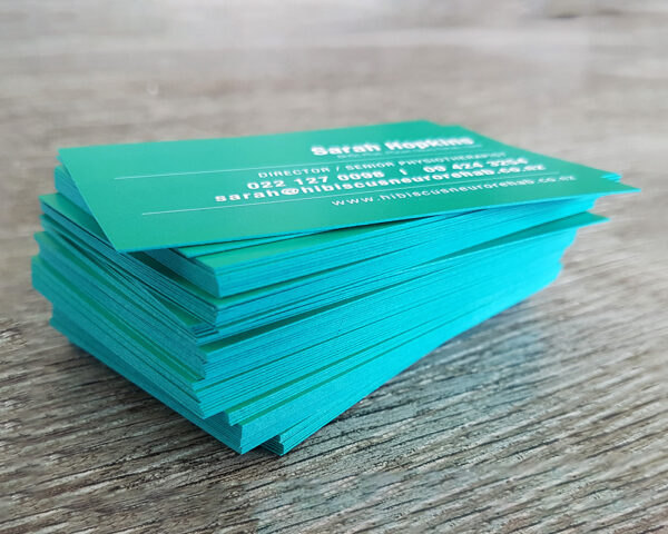 Colored Edge Business Cards - Image 6