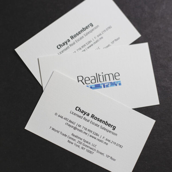 Linen Business Cards - Image 2