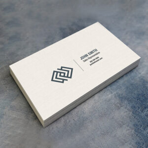 Linen Business Cards