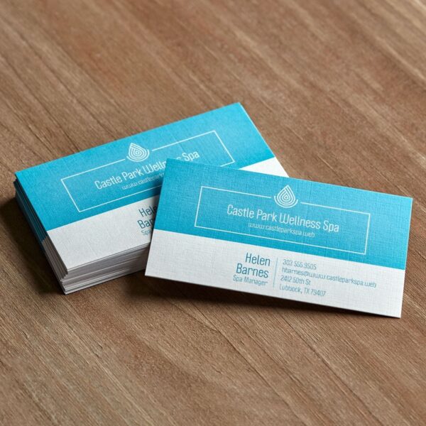 Linen Business Cards - Image 5