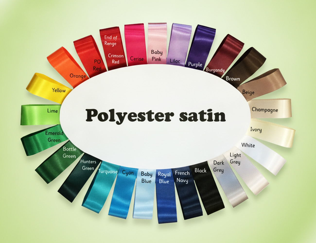 Readymade Ribbon Colors Dubai