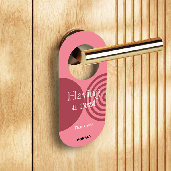 Hole Style Door Hangers printing Dubai